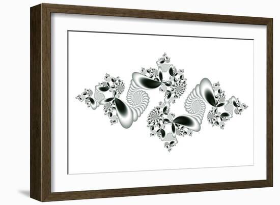 Doodle 5-Fractalicious-Framed Giclee Print