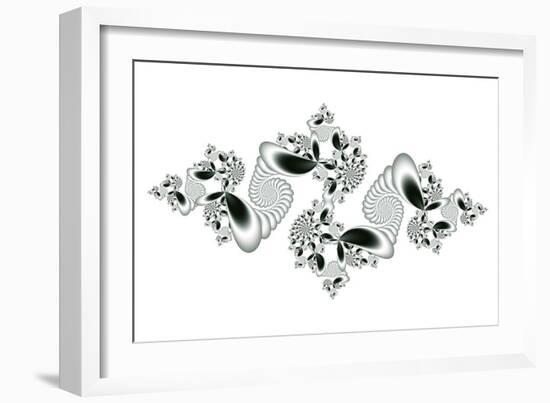 Doodle 5-Fractalicious-Framed Giclee Print