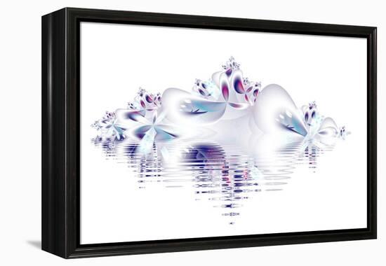 Doodle 9-Fractalicious-Framed Premier Image Canvas