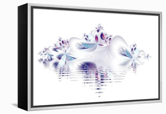 Doodle 9-Fractalicious-Framed Premier Image Canvas