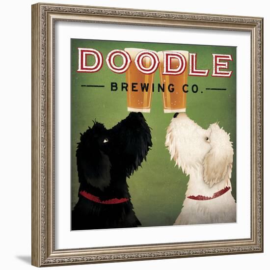 Doodle Beer Double III-Ryan Fowler-Framed Art Print