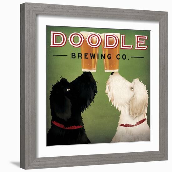 Doodle Beer Double III-Ryan Fowler-Framed Art Print