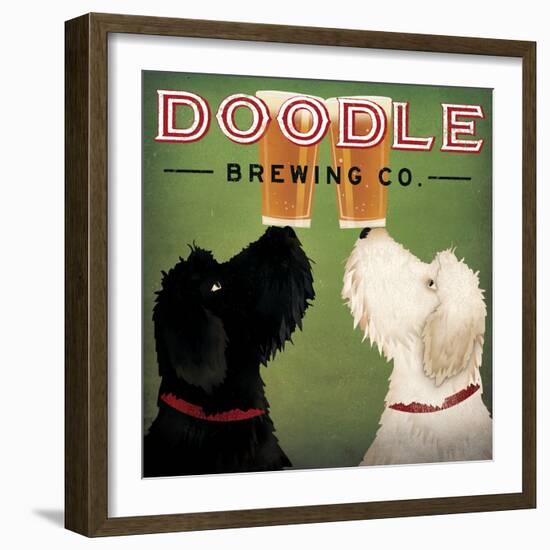 Doodle Beer Double III-Ryan Fowler-Framed Art Print