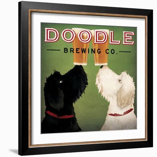 Doodle Beer Double III-Ryan Fowler-Framed Art Print