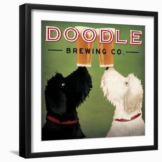 Doodle Beer Double III-Ryan Fowler-Framed Art Print