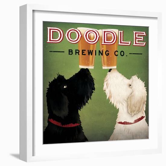 Doodle Beer Double III-Ryan Fowler-Framed Art Print