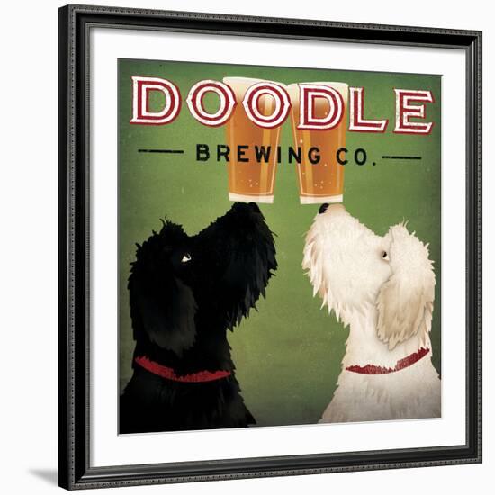 Doodle Beer Double III-Ryan Fowler-Framed Art Print