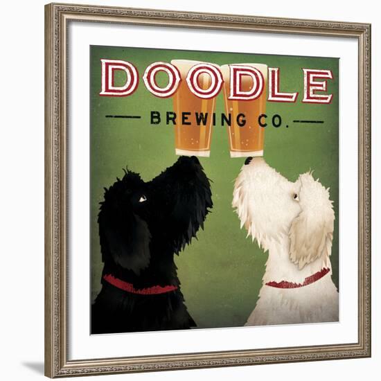 Doodle Beer Double III-Ryan Fowler-Framed Art Print