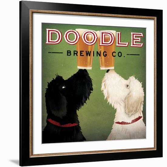 Doodle Beer Double III-Ryan Fowler-Framed Art Print