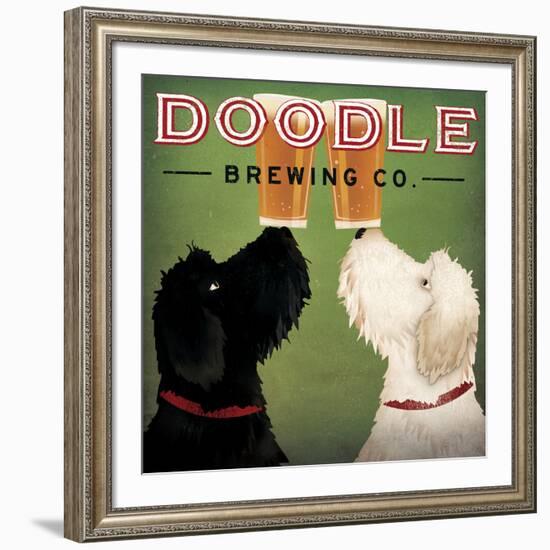 Doodle Beer Double III-Ryan Fowler-Framed Art Print