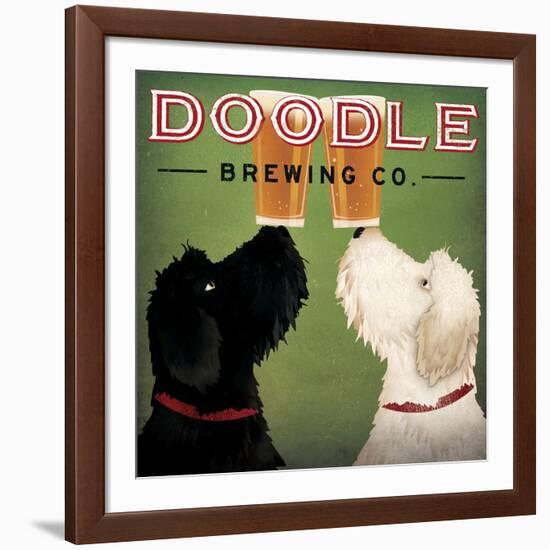 Doodle Beer Double III-Ryan Fowler-Framed Art Print