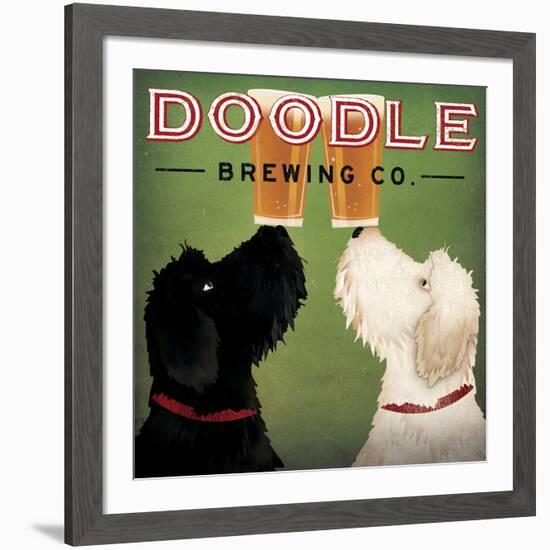 Doodle Beer Double III-Ryan Fowler-Framed Art Print