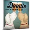 Doodle Beer Double-Ryan Fowler-Mounted Art Print