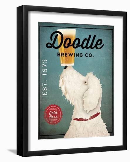 Doodle Beer-Ryan Fowler-Framed Art Print