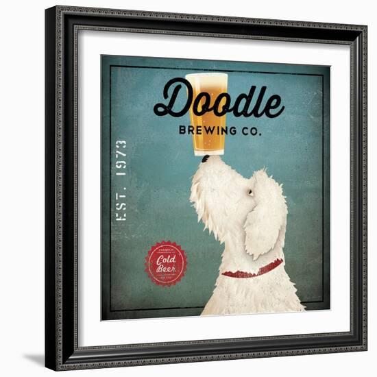 Doodle Beer-Ryan Fowler-Framed Art Print