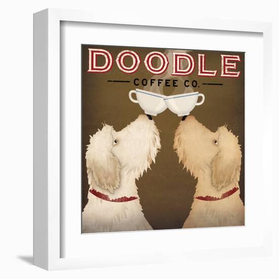 Doodle Coffee Double II-Ryan Fowler-Framed Art Print