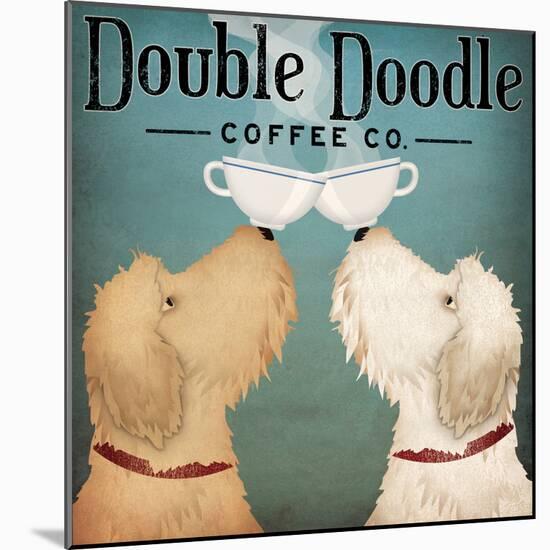 Doodle Coffee Double III-Ryan Fowler-Mounted Art Print
