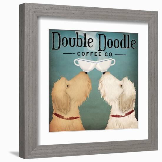 Doodle Coffee Double III-Ryan Fowler-Framed Art Print