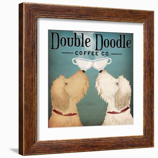 Doodle Coffee Double III-Ryan Fowler-Framed Art Print