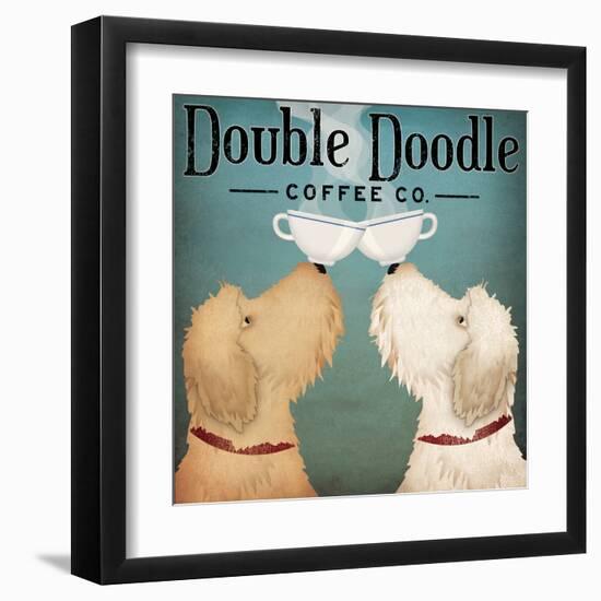 Doodle Coffee Double III-Ryan Fowler-Framed Art Print