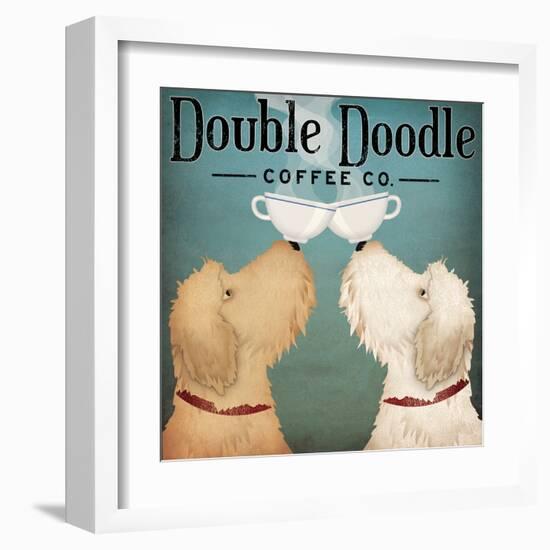 Doodle Coffee Double III-Ryan Fowler-Framed Art Print