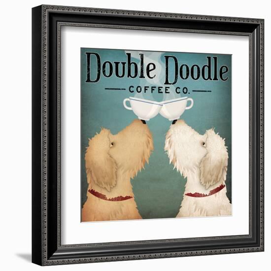 Doodle Coffee Double III-Ryan Fowler-Framed Art Print