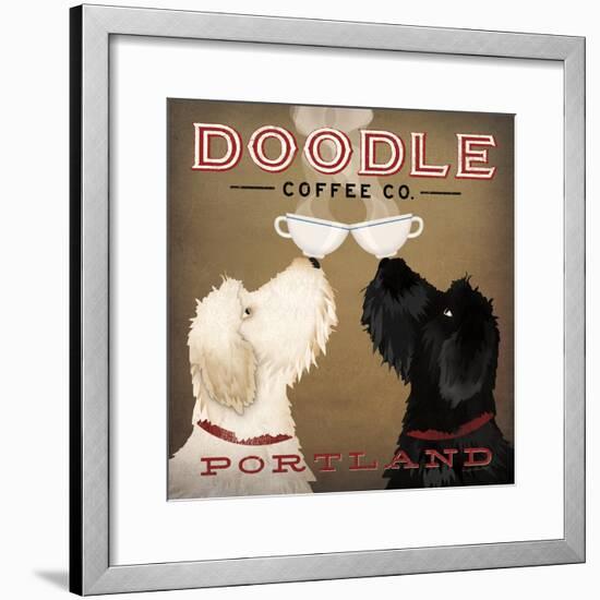 Doodle Coffee Double IV Portland-Ryan Fowler-Framed Premium Giclee Print