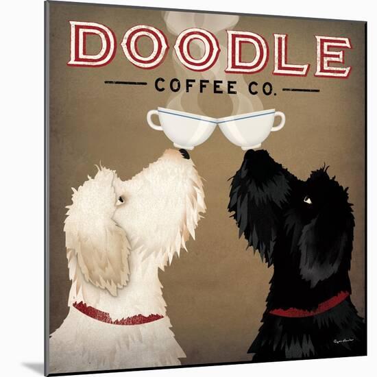 Doodle Coffee Double IV-Ryan Fowler-Mounted Art Print