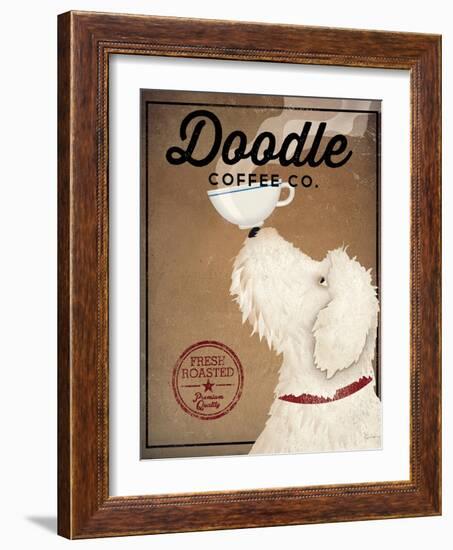 Doodle Coffee-Ryan Fowler-Framed Art Print