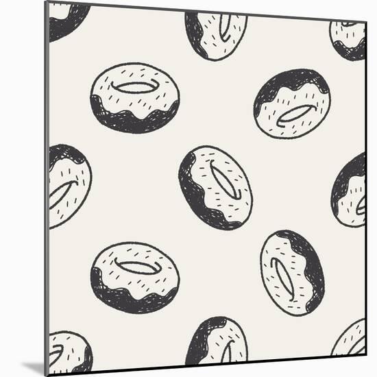 Doodle Donuts-hchjjl-Mounted Art Print