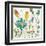 Doodle Garden Cream-Kellie Day-Framed Art Print