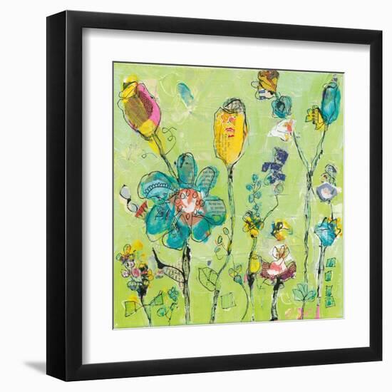 Doodle Garden-Kellie Day-Framed Art Print