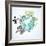 Doodle Image Of Earth And Environment-Pixelcraft-Framed Art Print