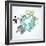 Doodle Image Of Earth And Environment-Pixelcraft-Framed Art Print