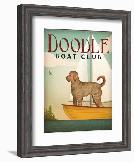Doodle Sail-Ryan Fowler-Framed Art Print
