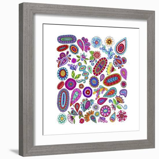 Doodle Salad-Hello Angel-Framed Giclee Print