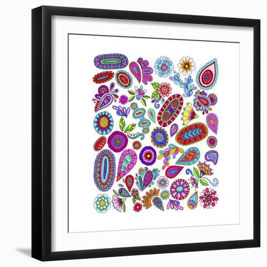 Doodle Salad-Hello Angel-Framed Giclee Print