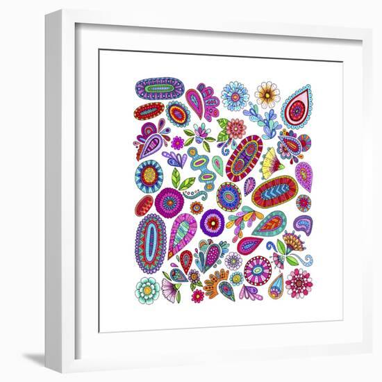 Doodle Salad-Hello Angel-Framed Giclee Print