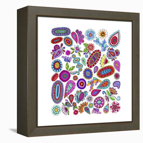 Doodle Salad-Hello Angel-Framed Premier Image Canvas