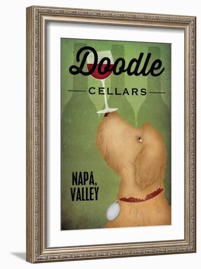 Doodle Wine II-Ryan Fowler-Framed Premium Giclee Print