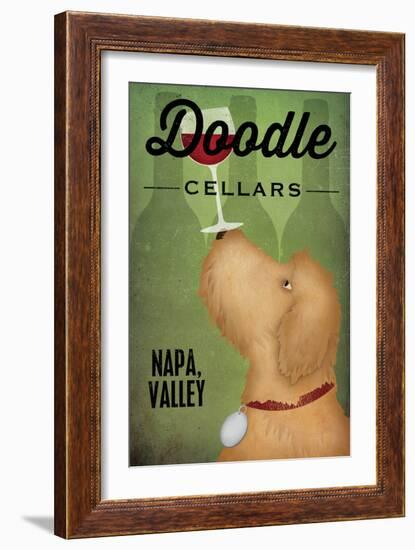 Doodle Wine II-Ryan Fowler-Framed Premium Giclee Print