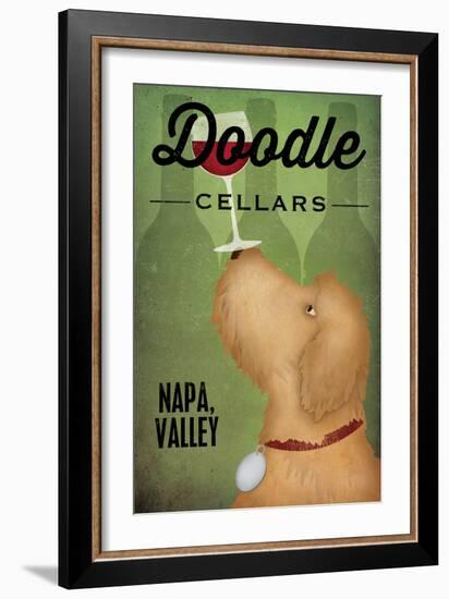 Doodle Wine II-Ryan Fowler-Framed Premium Giclee Print