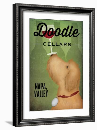 Doodle Wine II-Ryan Fowler-Framed Art Print