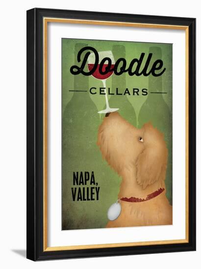 Doodle Wine II-Ryan Fowler-Framed Art Print