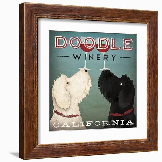 Doodle Wine-Ryan Fowler-Framed Art Print