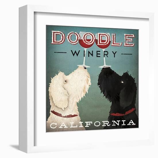 Doodle Wine-Ryan Fowler-Framed Art Print