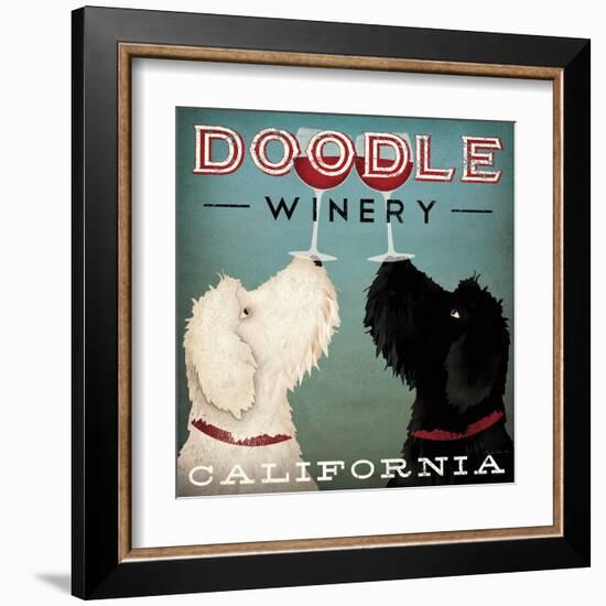 Doodle Wine-Ryan Fowler-Framed Art Print