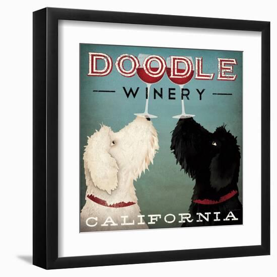 Doodle Wine-Ryan Fowler-Framed Art Print