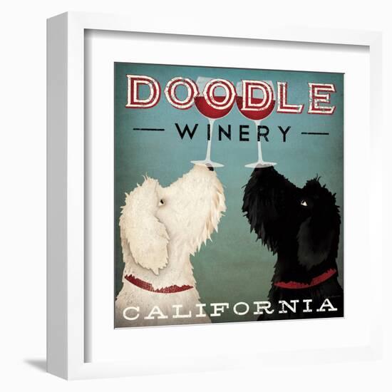 Doodle Wine-Ryan Fowler-Framed Art Print