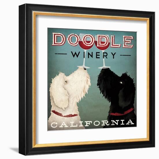 Doodle Wine-Ryan Fowler-Framed Art Print